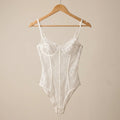 Parisian Night - French-style Minimalist Lace Sheer Bodysuit - World Cup 2026 Sexy Fan Gear - Midnight Elegance Edition - View 1