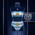 Uruguay Flag Bikini - Sexy 2026 World Cup La Celeste Swimwear