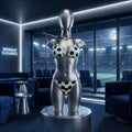 Midnight Soccer Ball Print Bikini - World Cup 2026 Special - World Cup 2026 Sexy Fan Gear - Midnight Elegance Edition