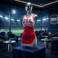All-Star Cheerleader Uniform - World Cup 2026 Edition - World Cup 2026 Sexy Fan Gear - Midnight Elegance Edition