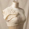 Vintage Grace - Floral Embroidered Mesh Lingerie Set