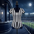 Fair Play Referee Lingerie Costume - World Cup 2026 Special - World Cup 2026 Sexy Fan Gear - Midnight Elegance Edition