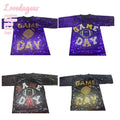 Bling Sequin Football Jersey Dress - Midnight Victory Glimmer